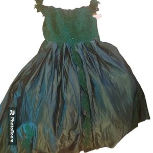 Emerald Hebeos long evening dress